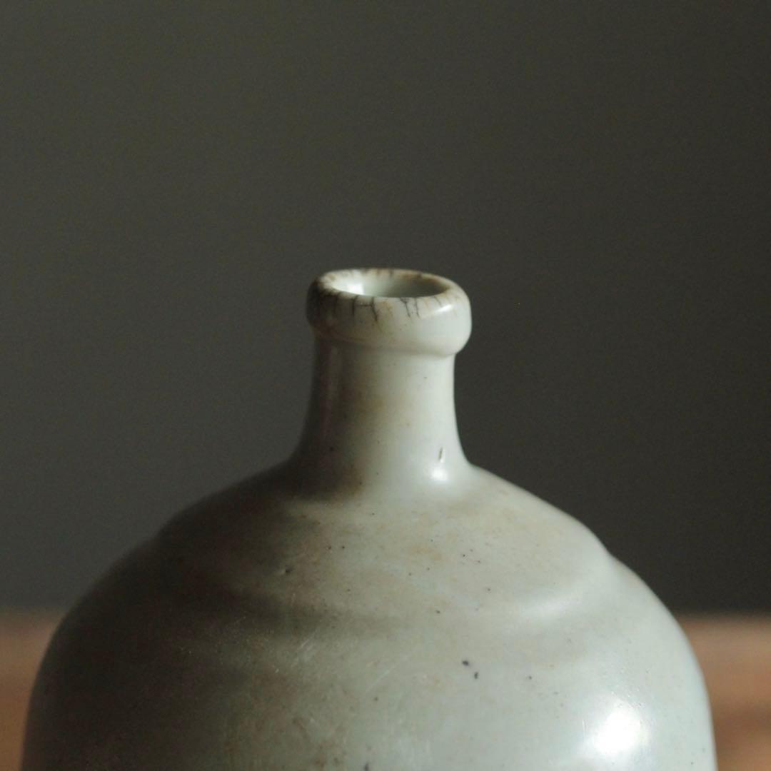 白磁 撫で四方形 徳利 酒器 古美術 古道具 アンティーク
