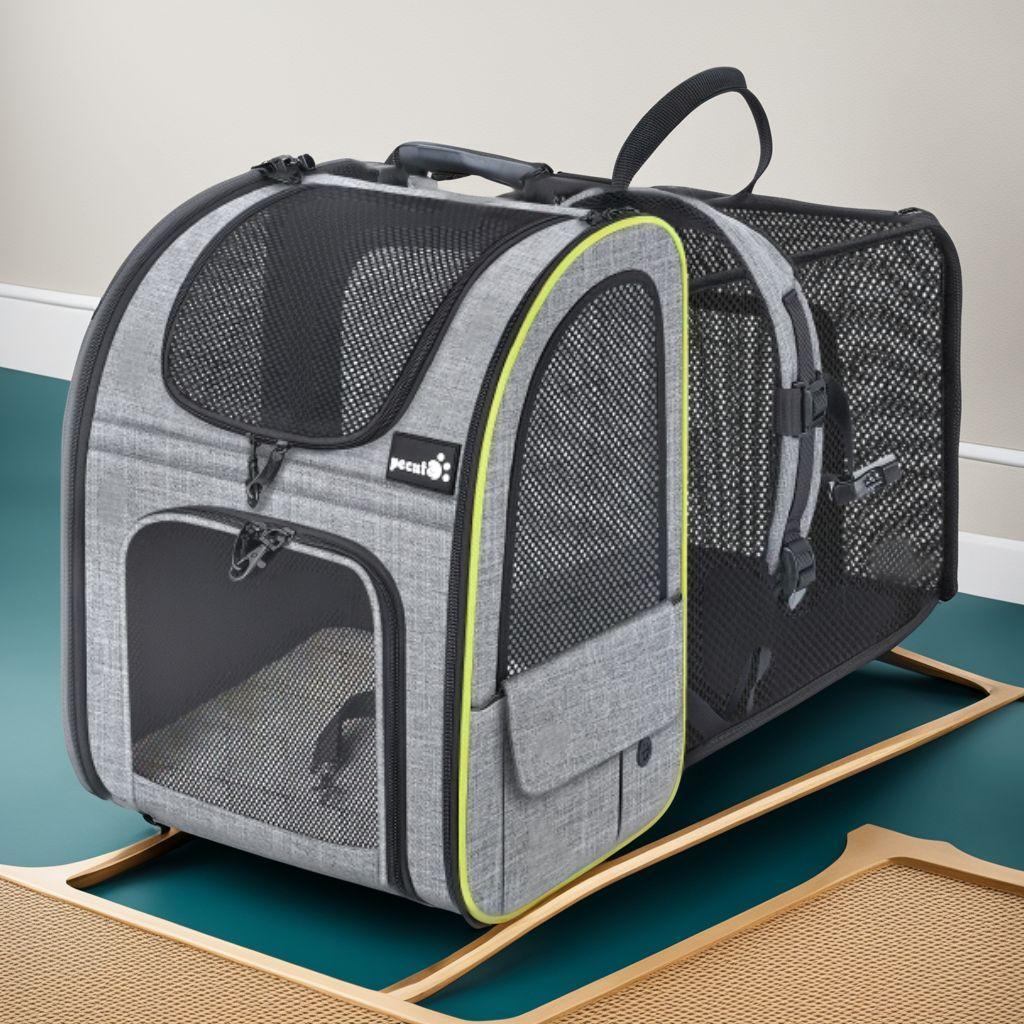 バッグ キャリーバッグ 2WAY 拡張可能 ペット