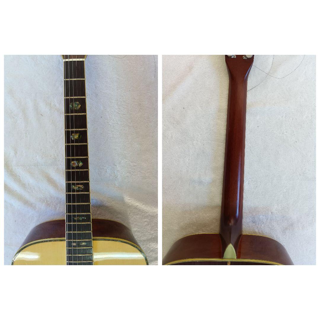 Morris　W-40 アコースティックギター　ハードケース付　レトロ　モーリス