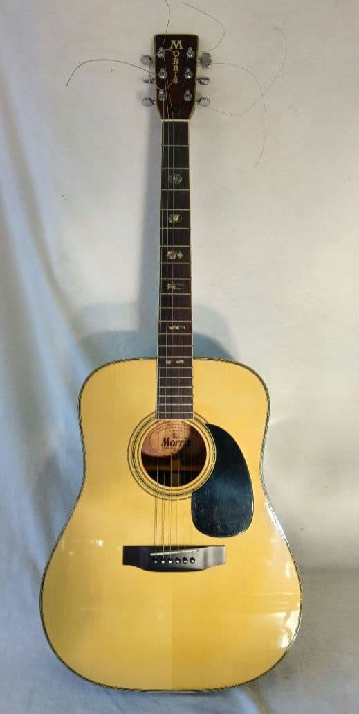 Morris　W-40 アコースティックギター　ハードケース付　レトロ　モーリス