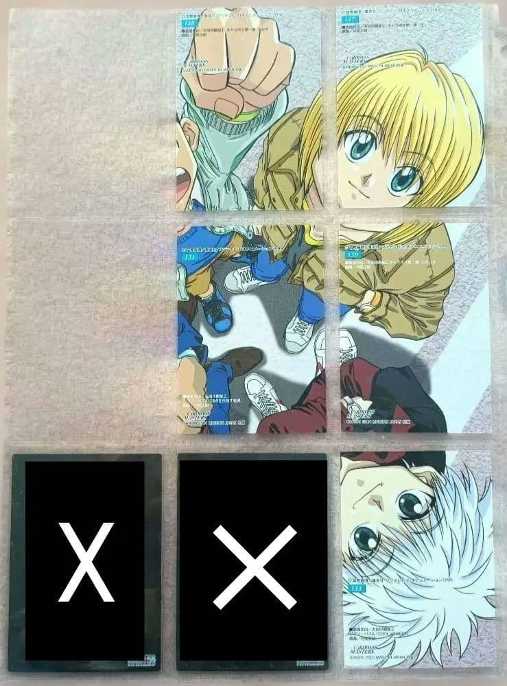 ハンターハンター　カードダスマスターズ　初版　クラピカ　キルア