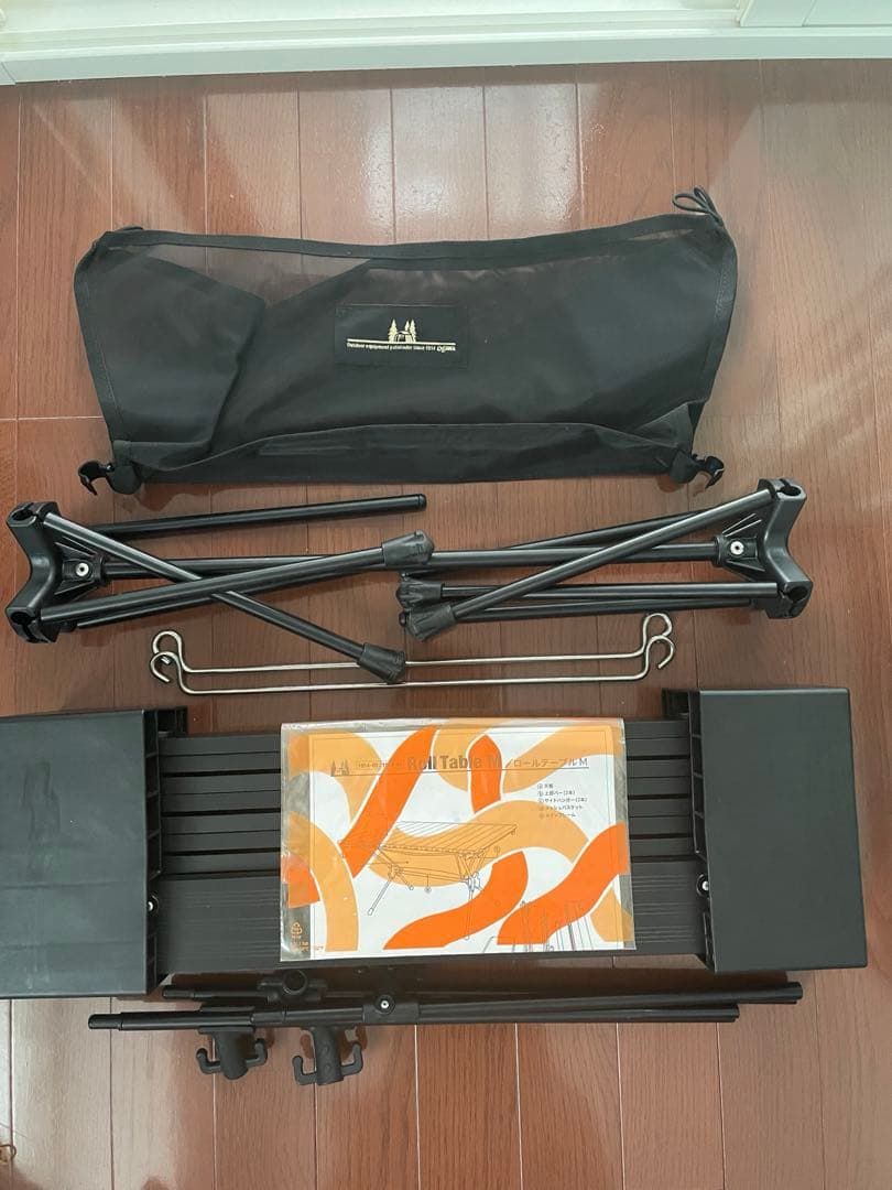 美品☆　オガワ　ロールテーブルM ブラック