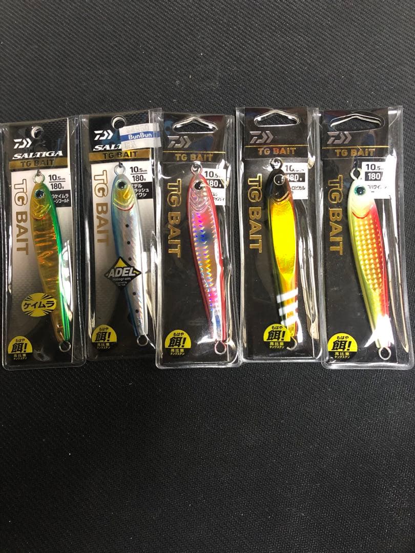 Daiwa TG BAIT メタルジグ　180g 5個セット
