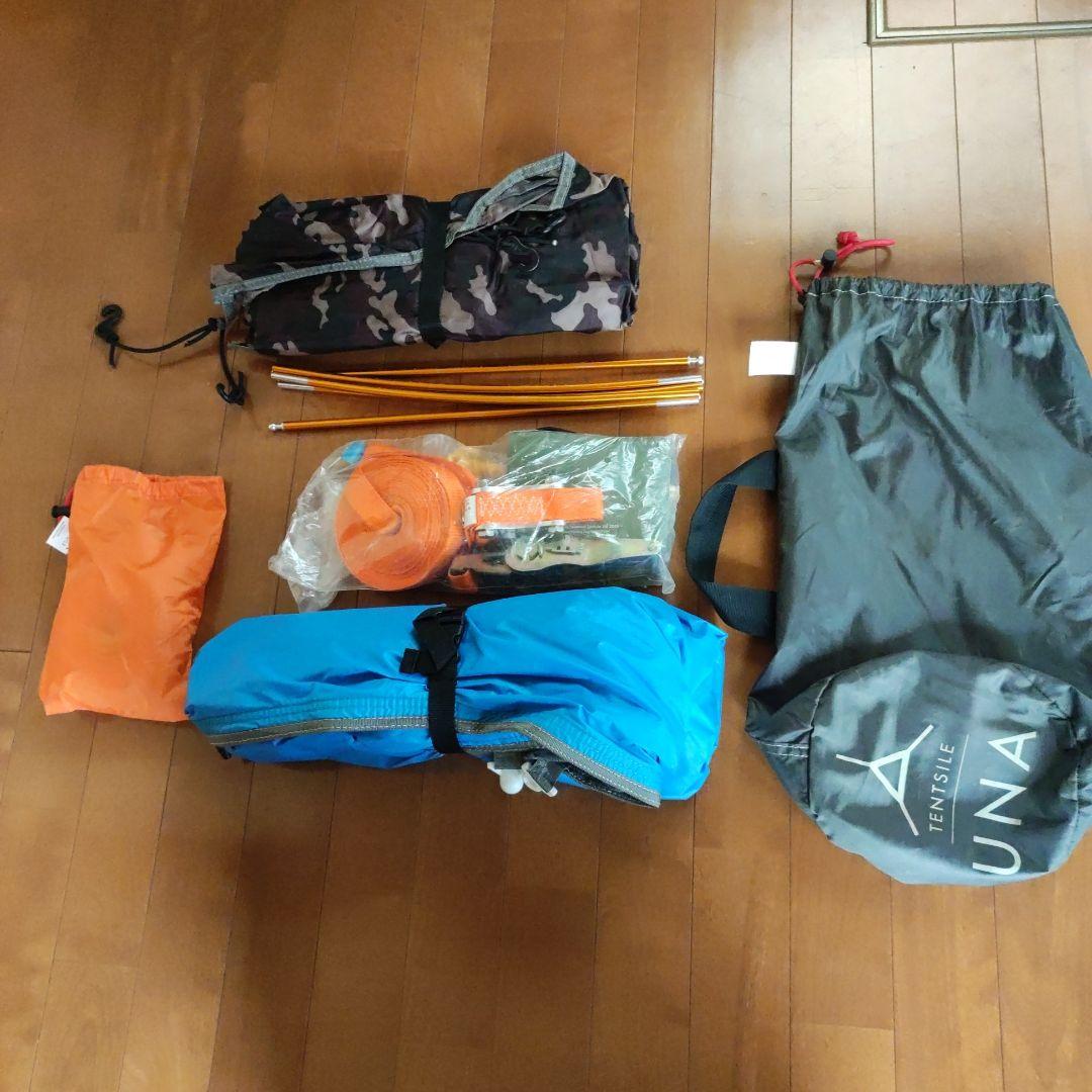 送料無料 迷彩 Tentsile UNA ソロ ツリーテント ハンモック 空中