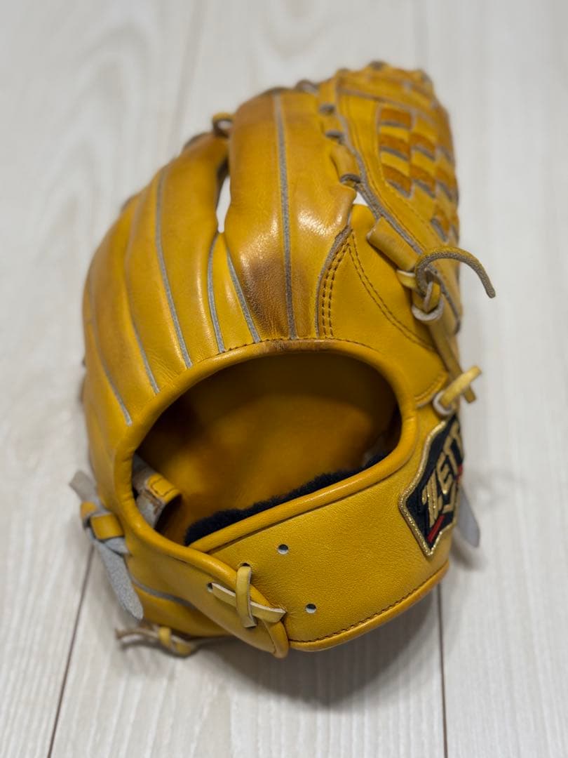 ZETT イエロー 軟式 西武源田選手モデル