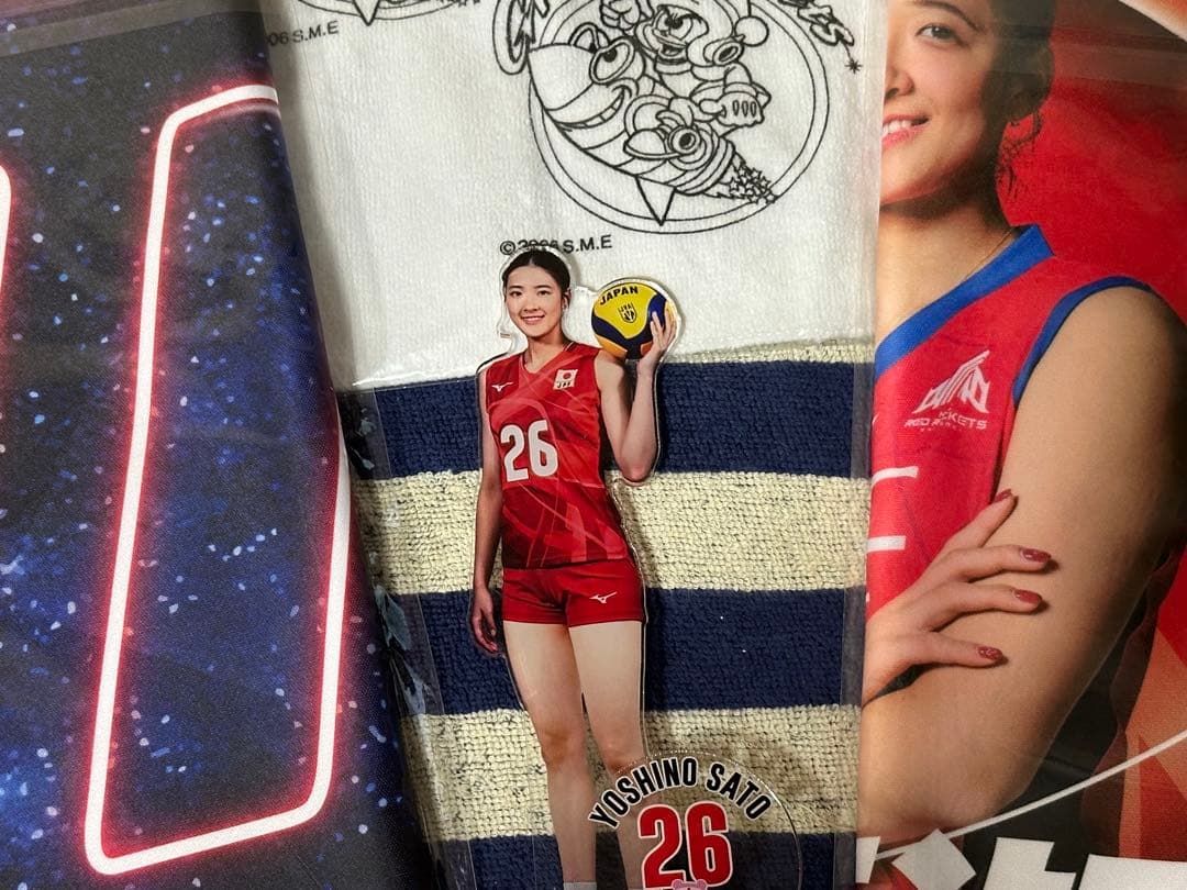 NECレッドロケッツ　佐藤淑乃グッズセット 日本代表