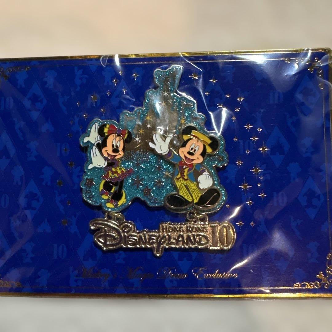 【超レア！LE500★4点コンプリート】香港ディズニー10周年記念ピンパッジ！