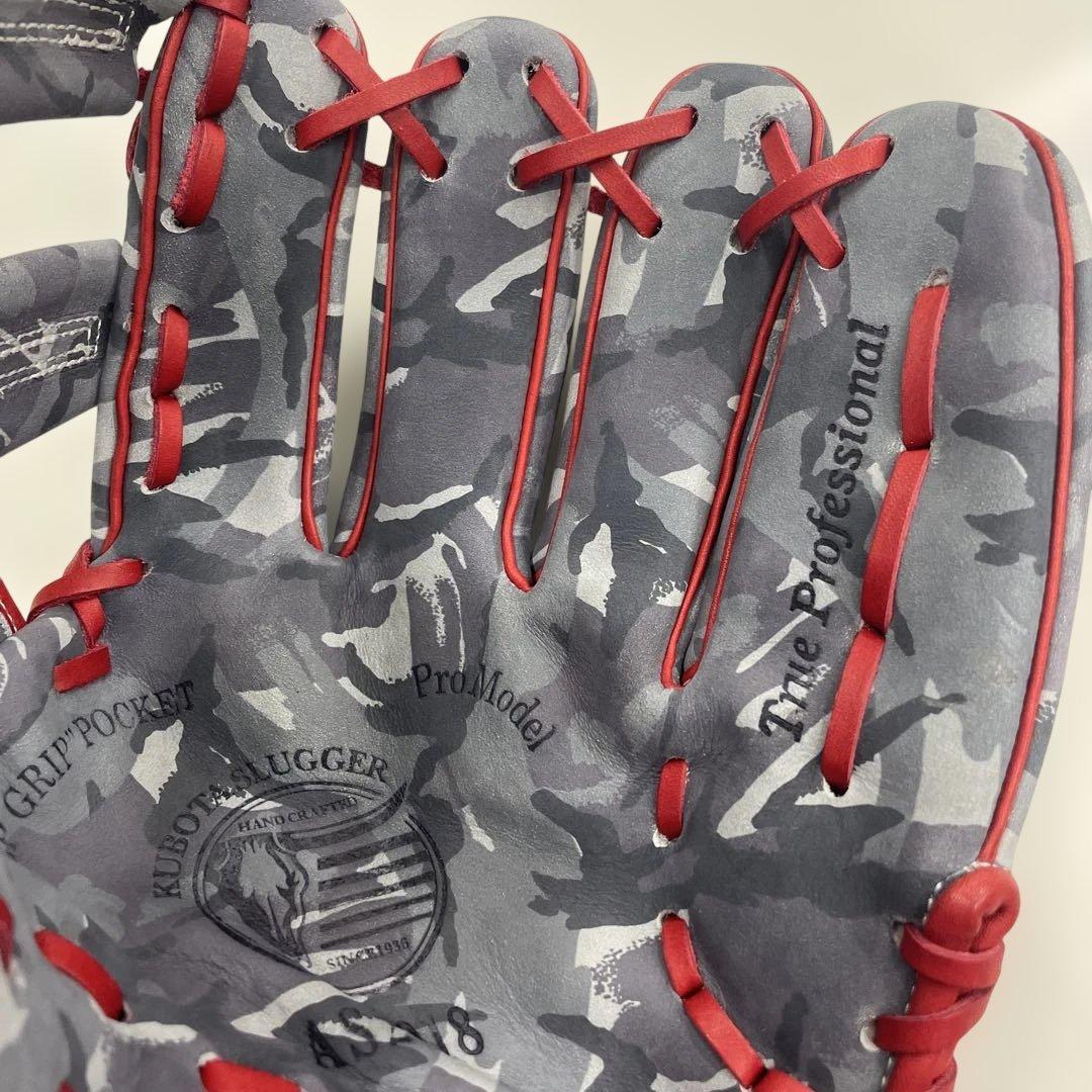 クリスマスセ－ル レア 限定品 久保田スラッガー 軟式グラブ 銀キラキララベル