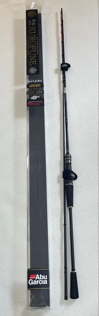 Abu Garcia 黒船 7:3 先調子 KLHC-230Sライトヒラメ
