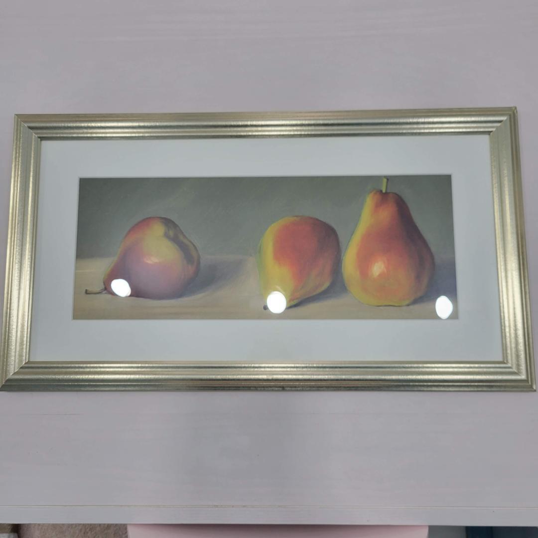 ローラアシュレイ 壁掛けフレーム 洋梨 ゴールドフレーム