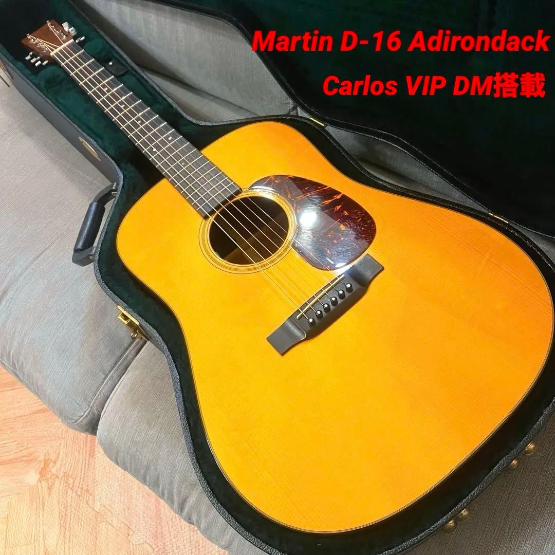 【希少モデル】Martin D-16 Adirondack top カルロス搭載