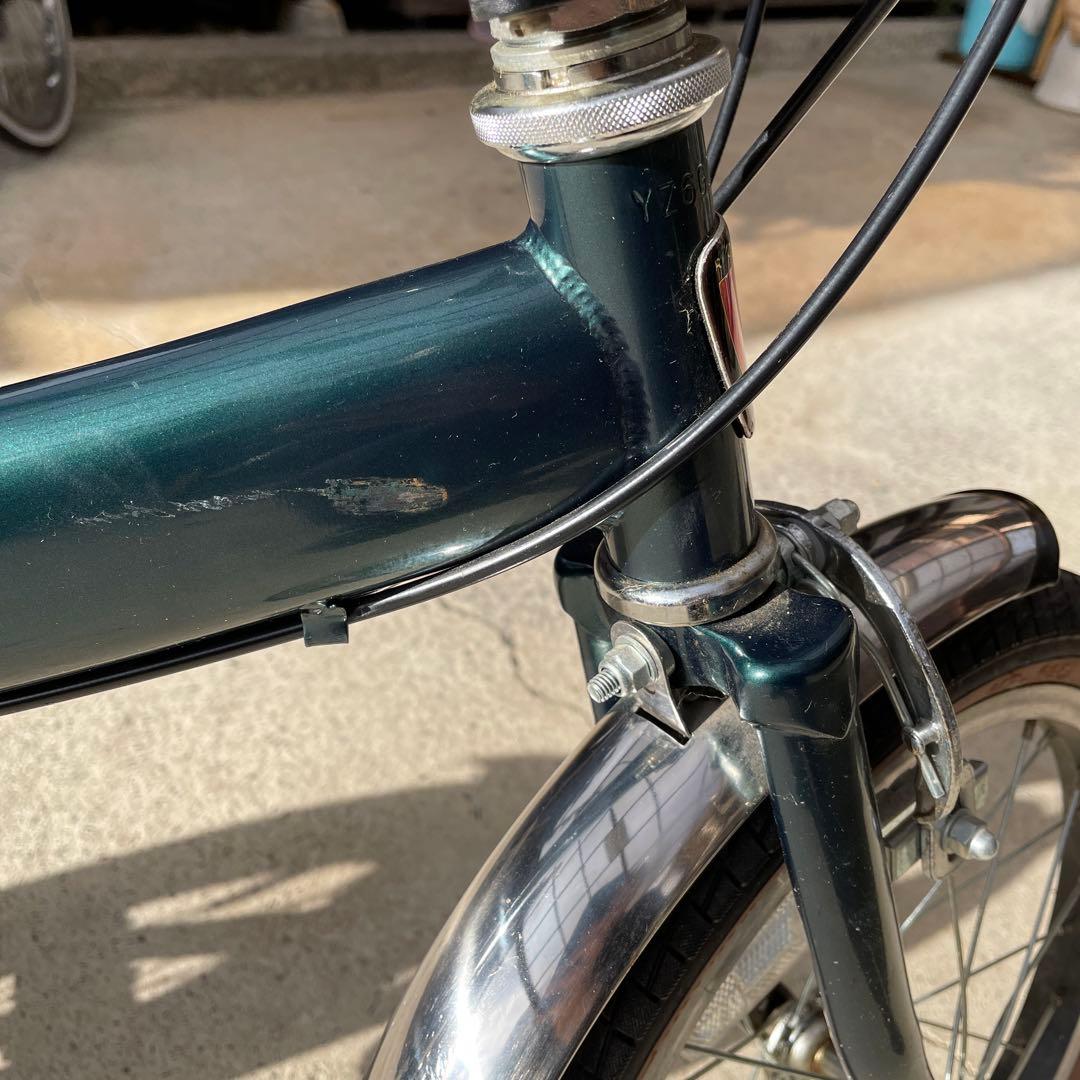 【修理完了】ROVER ローバー　折りたたみ自転車　FDB166 グリーン