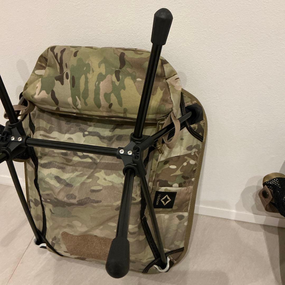 ヘリノックス　タクティカルチェア　ミニ　マルチカモ　2脚セット