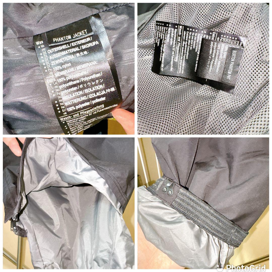 BURTON スノーボードウェアセット メンズ Sサイズ