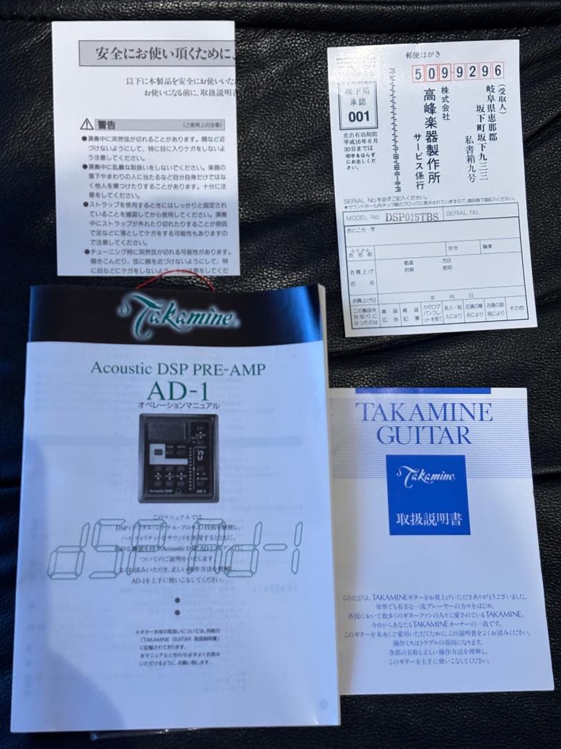 Takamine / DSP015 TBS アコースティックギター 日本製