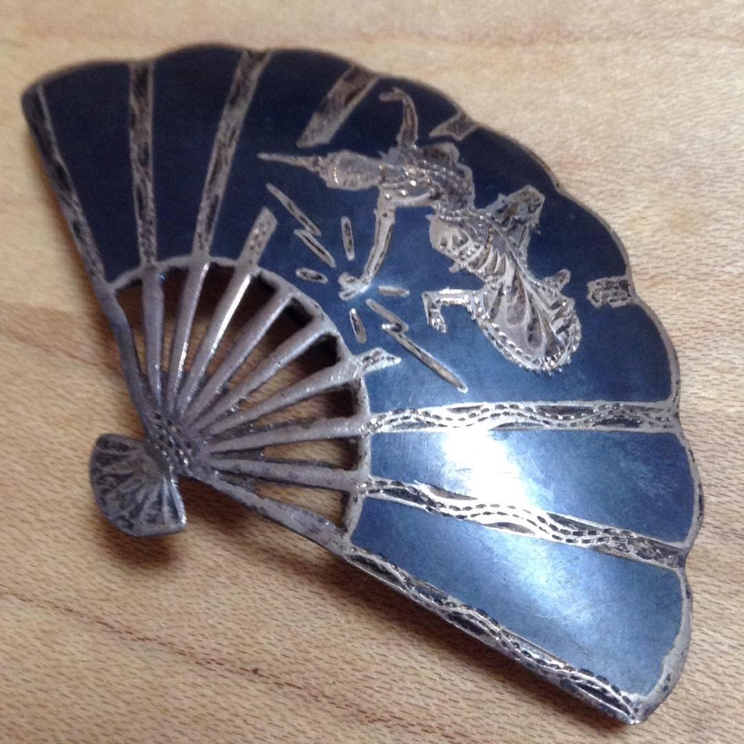 【アンティーク】七宝ブローチ、ブレスレット