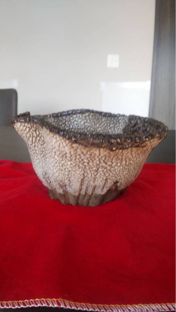 古唐津　薩摩焼　古陶磁　茶碗　沓茶碗　古美術　織部焼