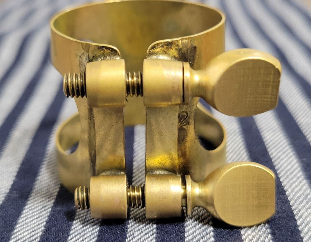 Berg Larsen ベルグ・ラーセン　ビンテージリガチャー アルトラバー用