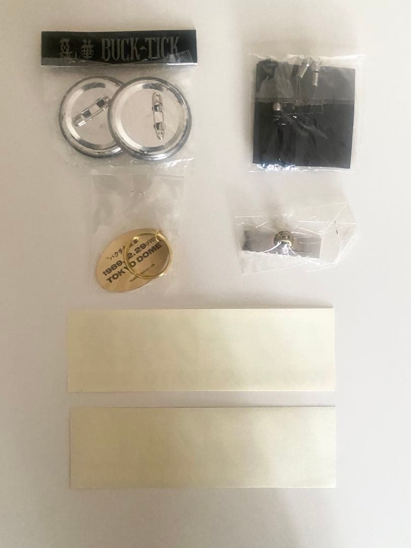 【新品】BUCK-TICK 昔のオフィシャルグッズ6点セット