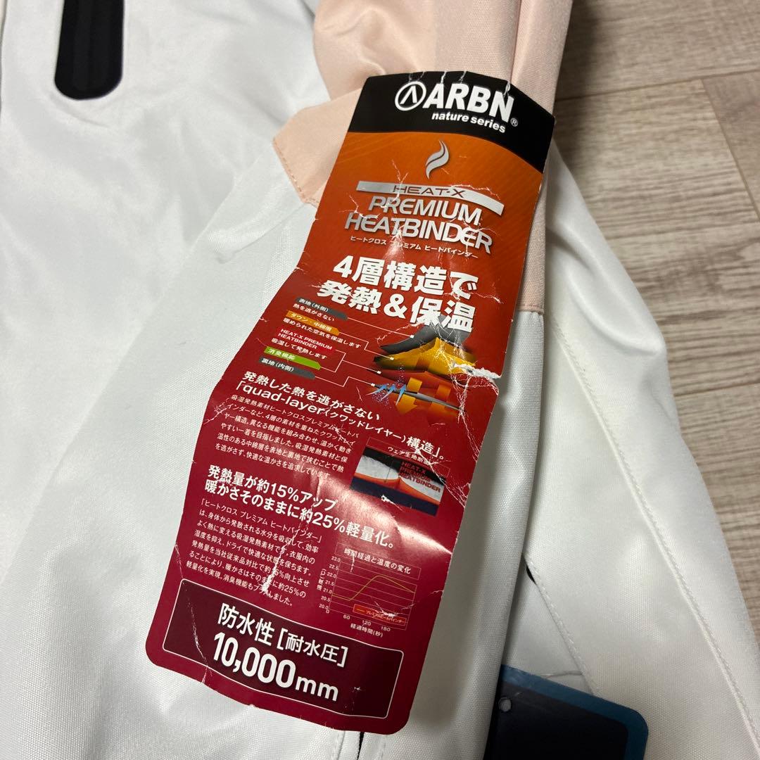 未使用 エアボーン ARBN スキーウェア スノボードウェア 上下セット LL