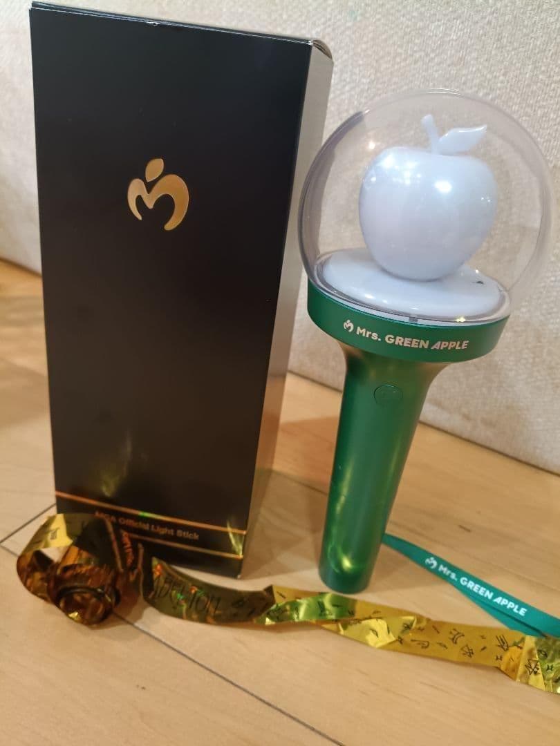 ミセス☆MGAOfficialLightStick☆金テープ２ｍタンブラーセット
