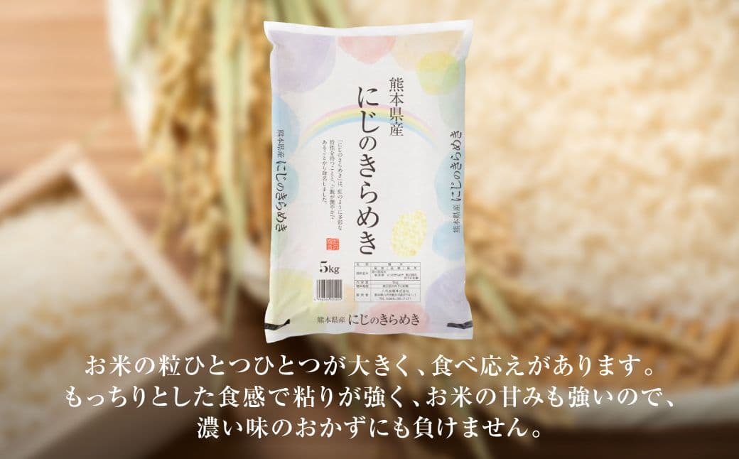 新米　20kg にじのきらめき