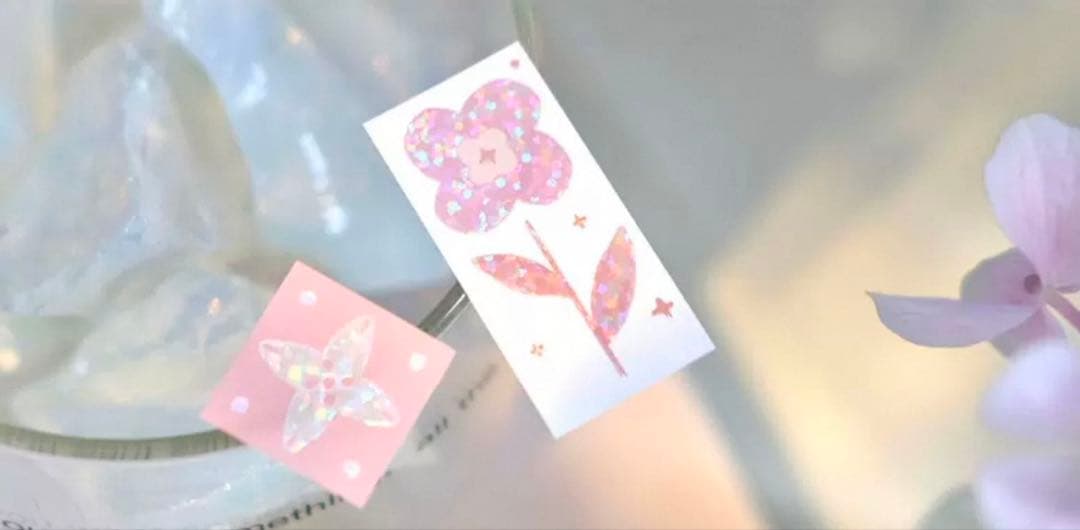 雀斑茶《花砖》海外マスキングテープ　マステ 【2230】