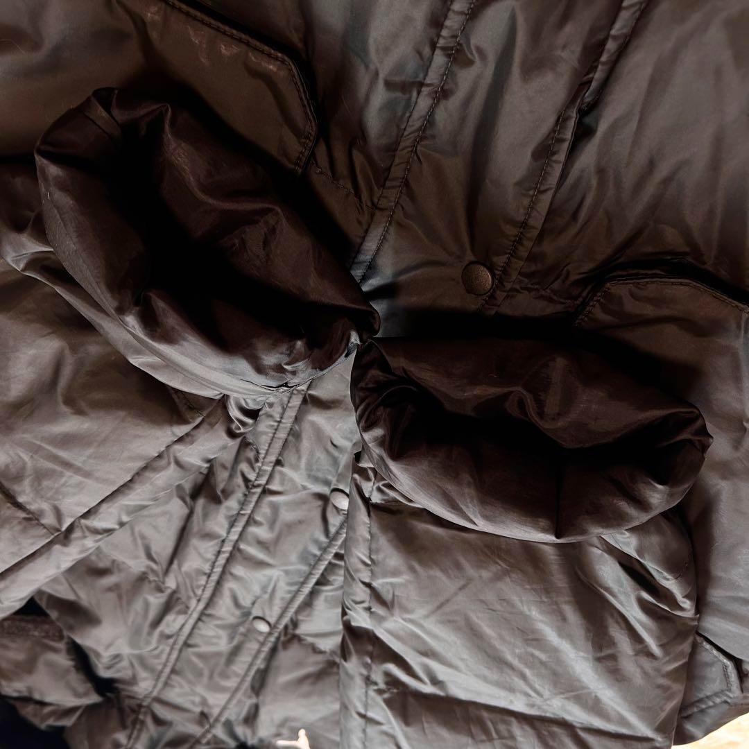 【美品】PUMA　プーマ　ダウン　2way ベンチコート　ロング　黒　サイズ感L