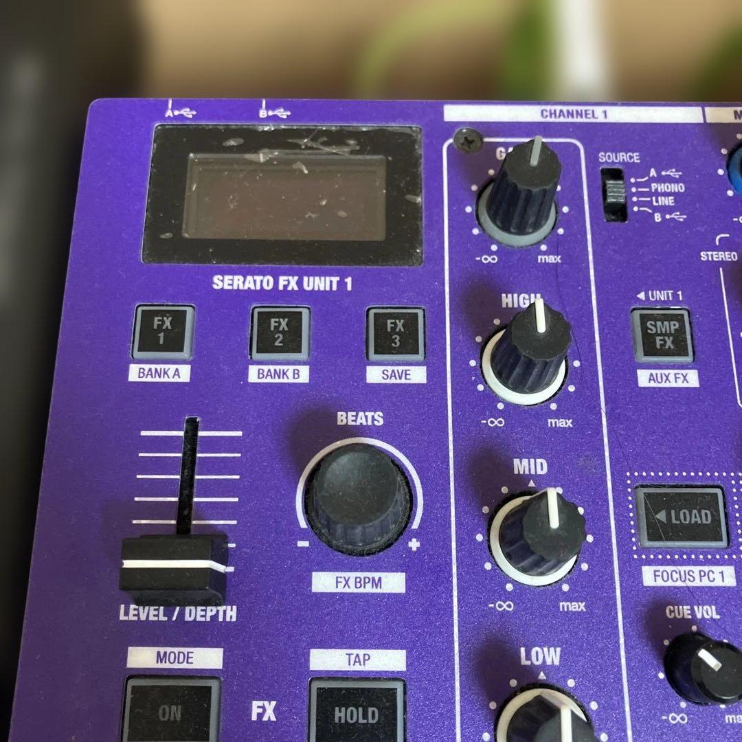 購入時コメント要　reloop ELITE DJミキサーマグネットカスタム