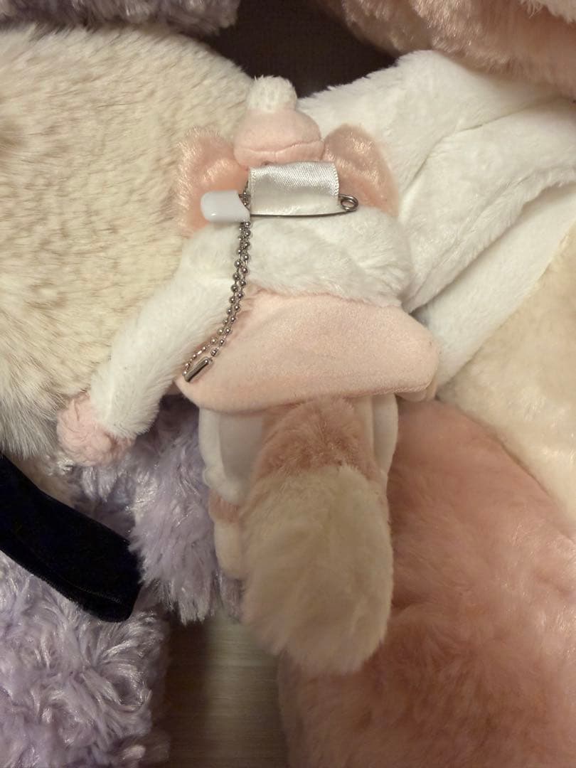 リーナベル ダンシングスノーフレークス ぬいぐるみバッジ