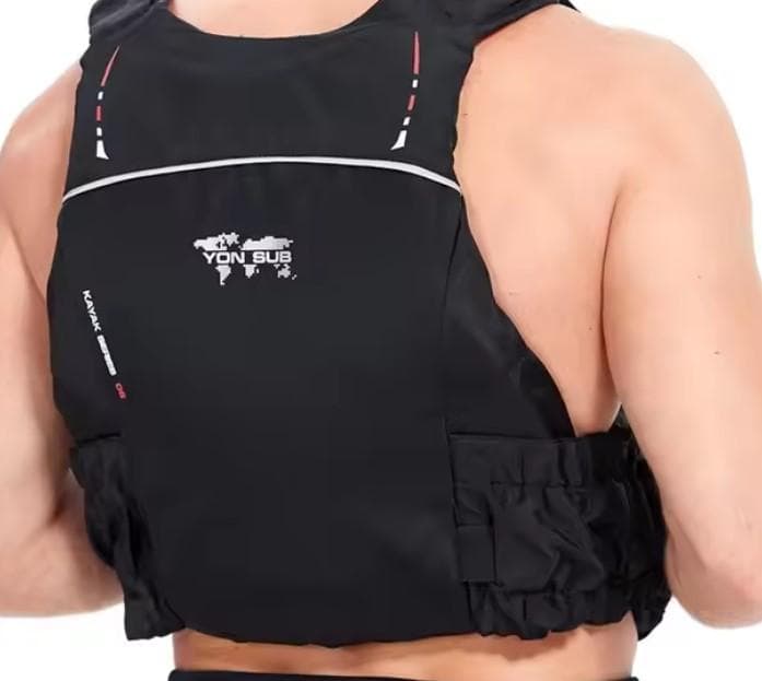 SUPブラック ライフジャケット　M/Lサイズ