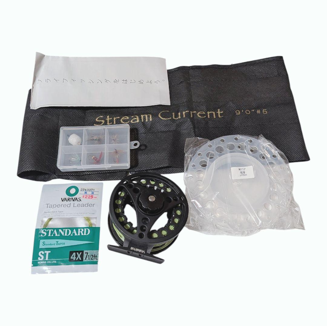 バレーヒル ストリームカレント 9'0\"#5 スターティングセット フライセット