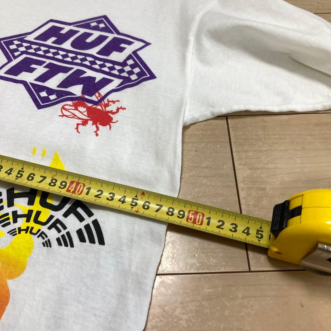 激レア HUF Mサイズ　マルチカラー　スケートボード　スケボー