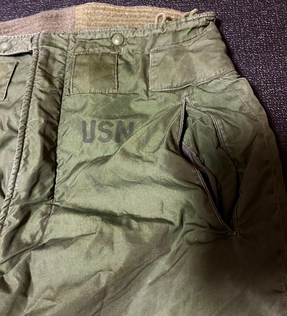 40s US NAVY DEPARTMENT サブマリンデッキパンツ サイズM