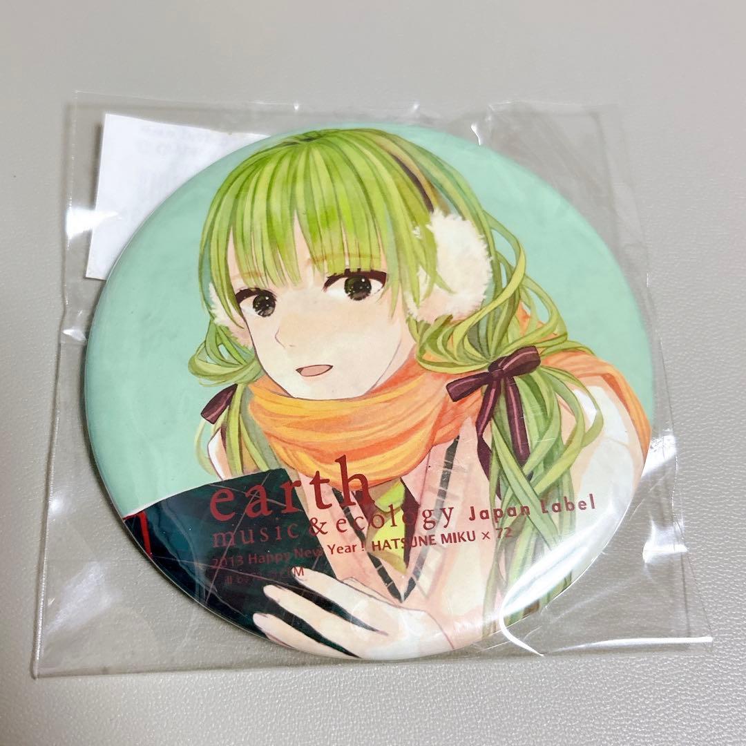 初音ミク earth マニッシュミク袋 缶バッジ 72