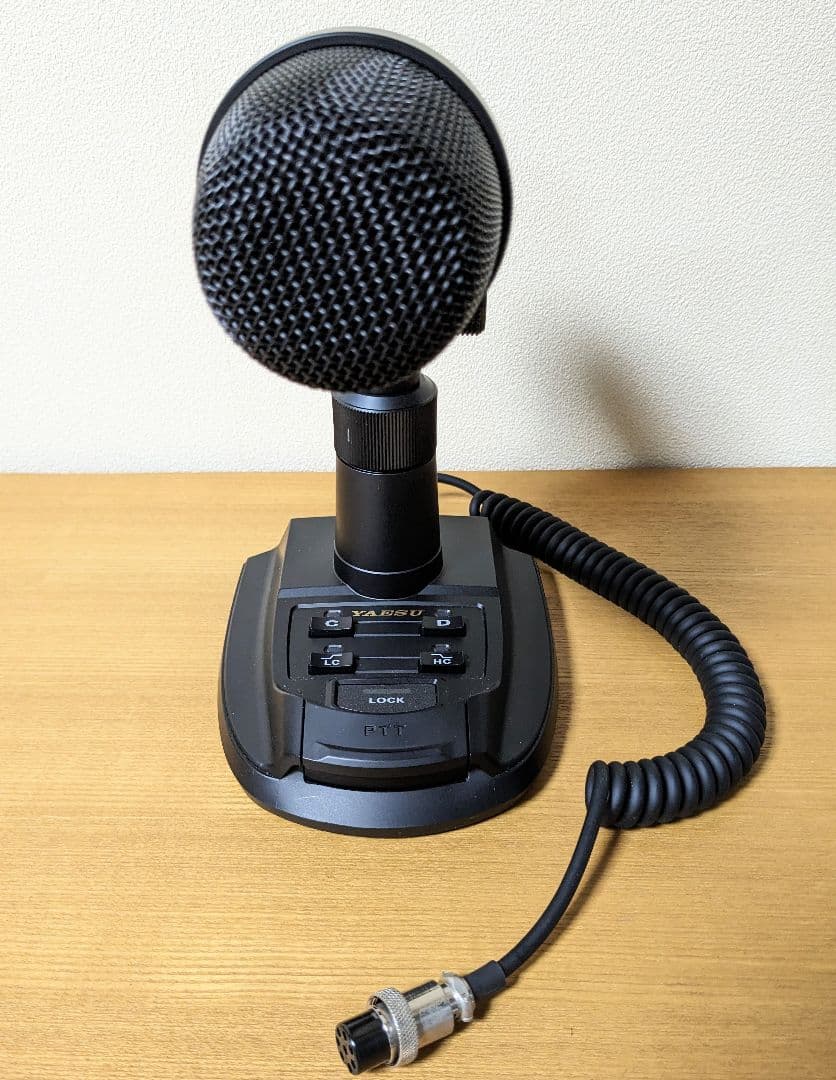 YAESU M-100 八重洲無線 高級デュアルエレメントマイク