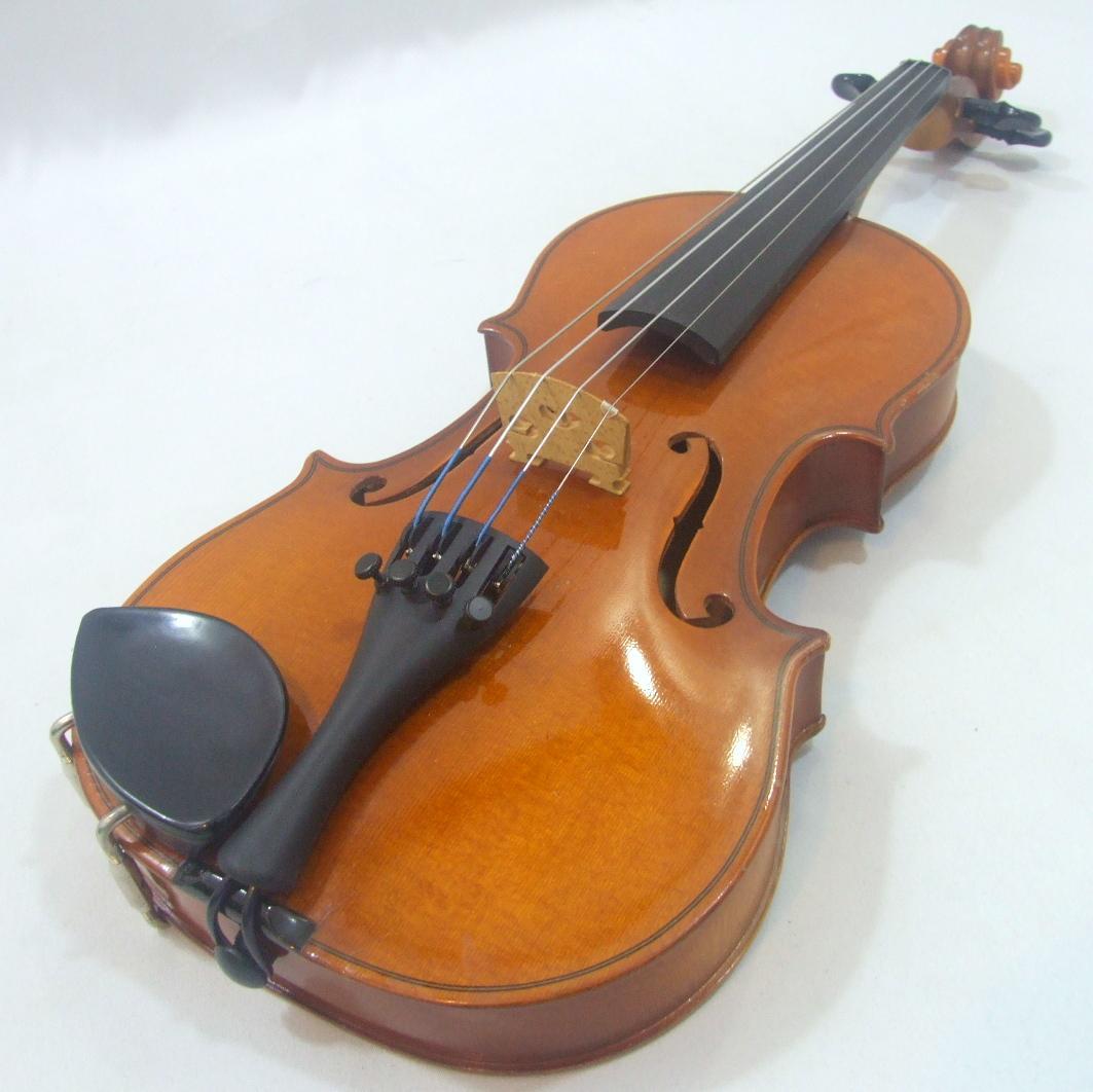 鈴木バイオリン 1/8 No220 毛替え済み弓 ケース 弦新品 メンテ済