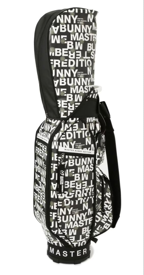 マスターバニーエディション総柄プリントキャディバッグ新品未使用ポーチ付き