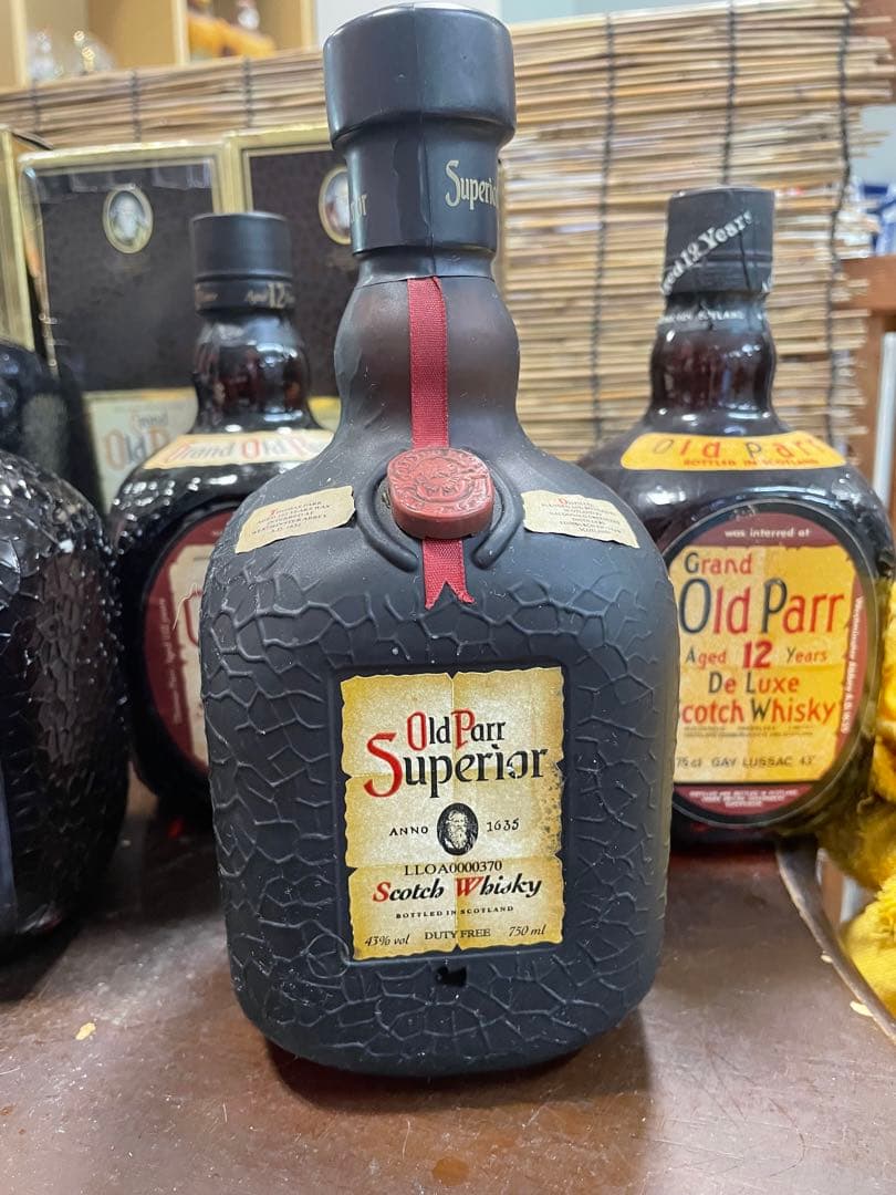 ヴィンテージ　オールドパースペリオール　他12年　５本　古酒　　大値引きします