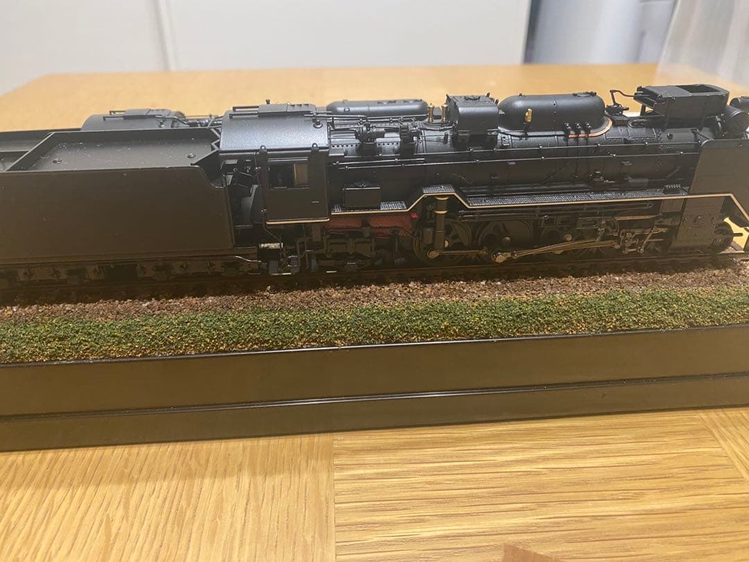 HOゲージ 蒸気機関車 カンタムサウンドD51 、C62、クリアケース付き。