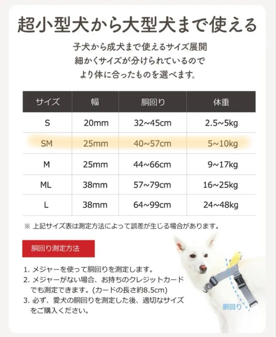 BOONDOGハーネス（SM）&リード（S）セット