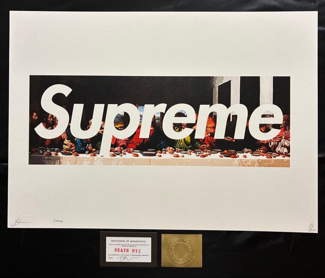 ✴︎世界限定100枚✴︎ DEATH NYC 現代アート ポスター SPR01