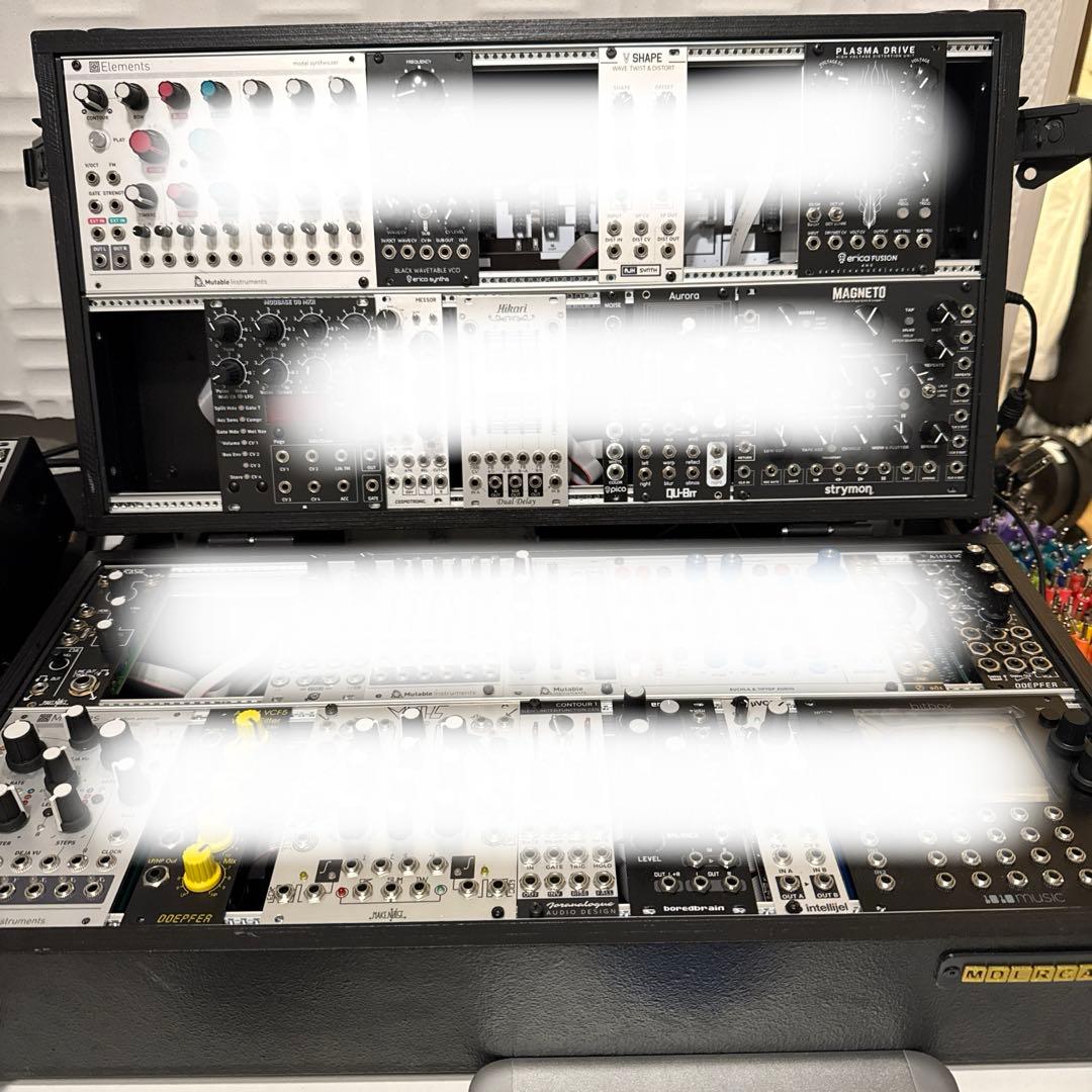 タ*ピ様 MDLRCASE モジュラーケース ユーロラック12U 104HP 電