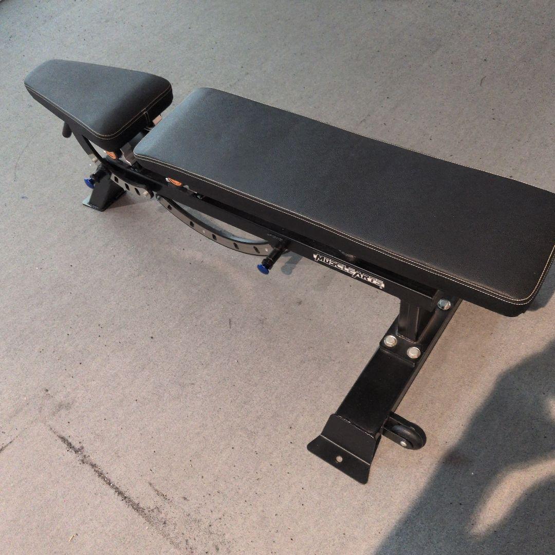 アジャスタブルベンチ　マッスルアーツ製　良品　送料込