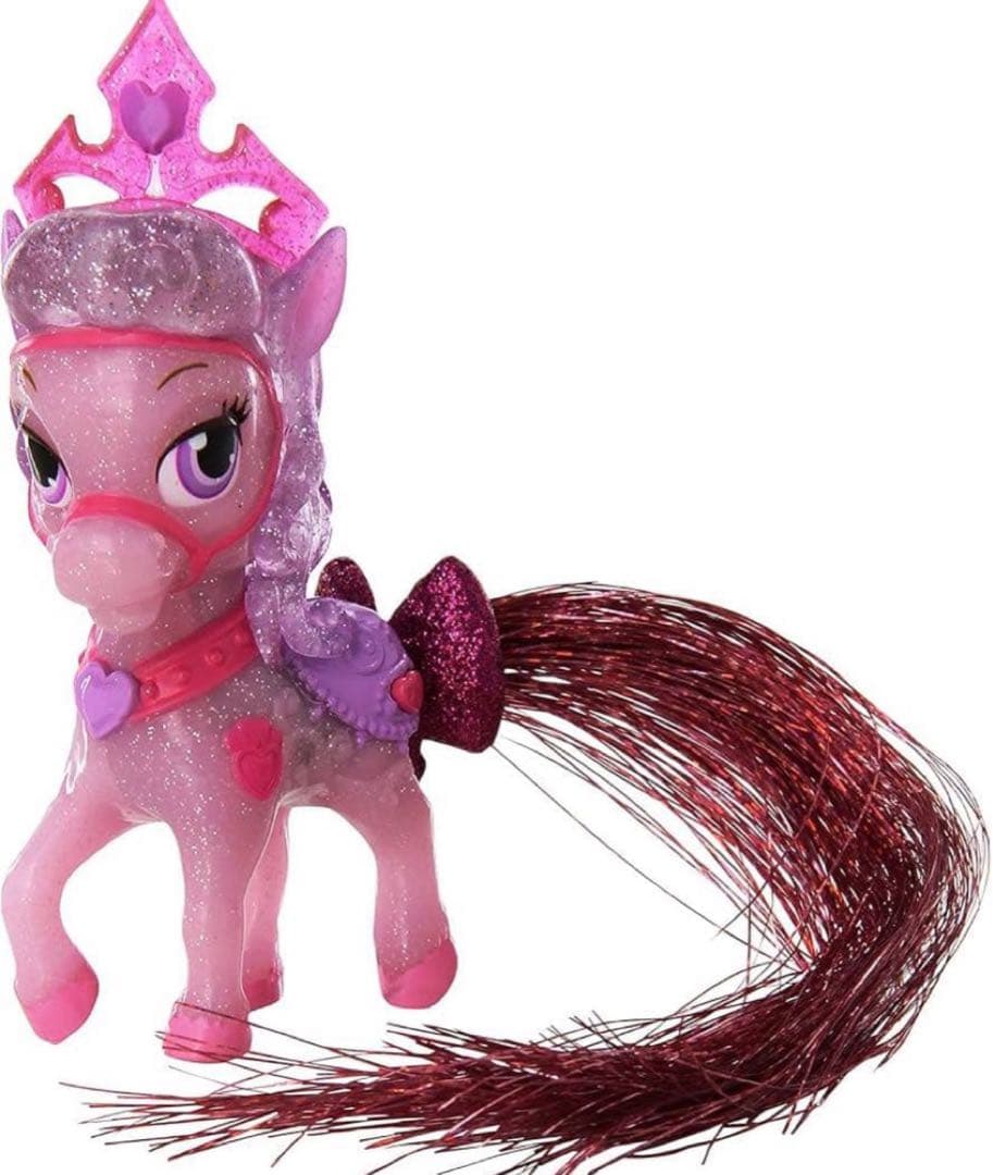 パレスペットマジカルライトペットオーロラ姫のポニーブルームフィギュアピンク