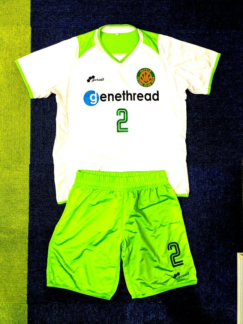 【チーム対応10枚】サッカー　フットサル　オリジナル　ユニ　150/S　応援特価