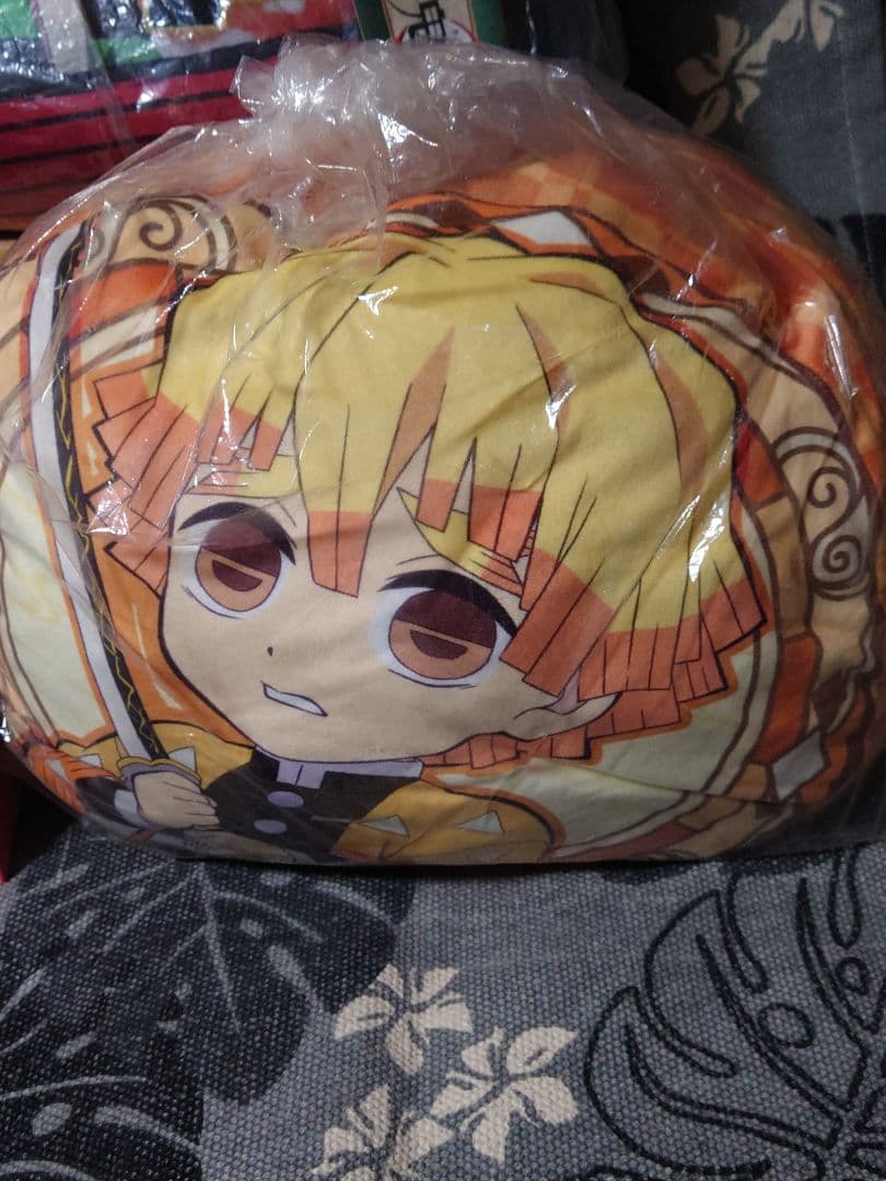 鬼滅の刃 一番くじ ラストワン賞 竈門炭治郎 禰豆子 クッション 座布団 5点