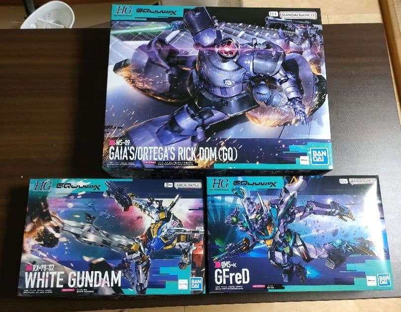 HG GQuuuuuuX ガンプラ 3点セット