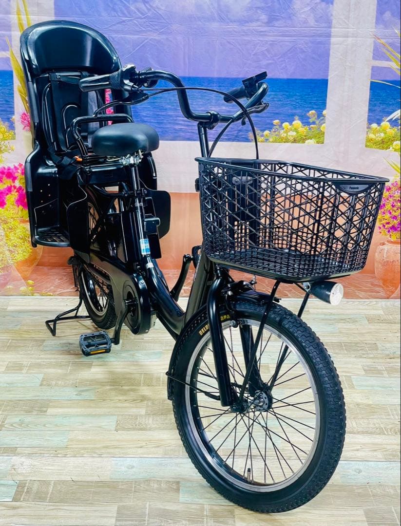 ギュットアニーズ⭐️16AH！パナソニック子供乗せ電動アシスト自転車Y3413