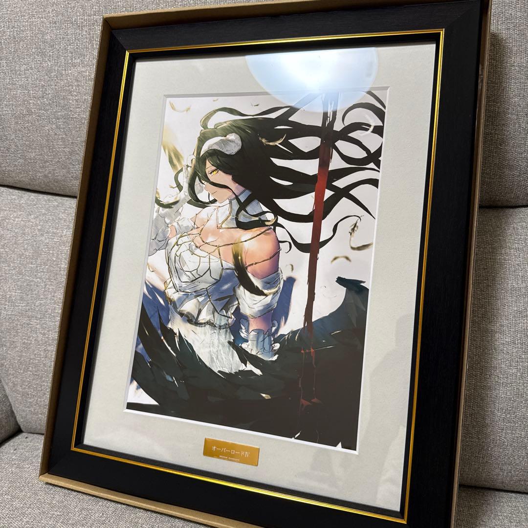 オーバーロードⅣ アルベド 複製原画 くじ引き堂